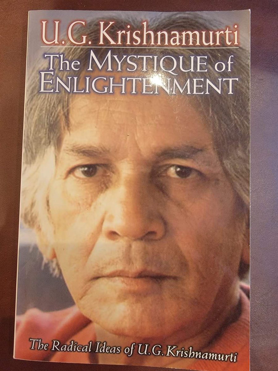 drdick123's tweet photo. U. G. Krishnamurti on enlightenment:

"Maybe I can convince you not to waste a lot of time and energy looking for a state that does not exist except in your imagination .  .  . The natural state is acausal: it just happens." https://t.co/nrloy6MbQ1