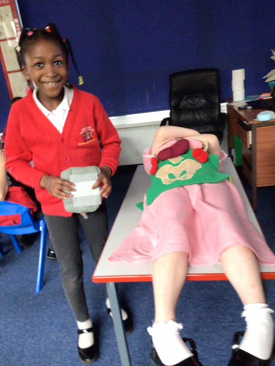 Year 3 have been turning our friends into Egyptian mummies today! Lots of giggling and fabulous learning happening in the class this afternoon, well done!