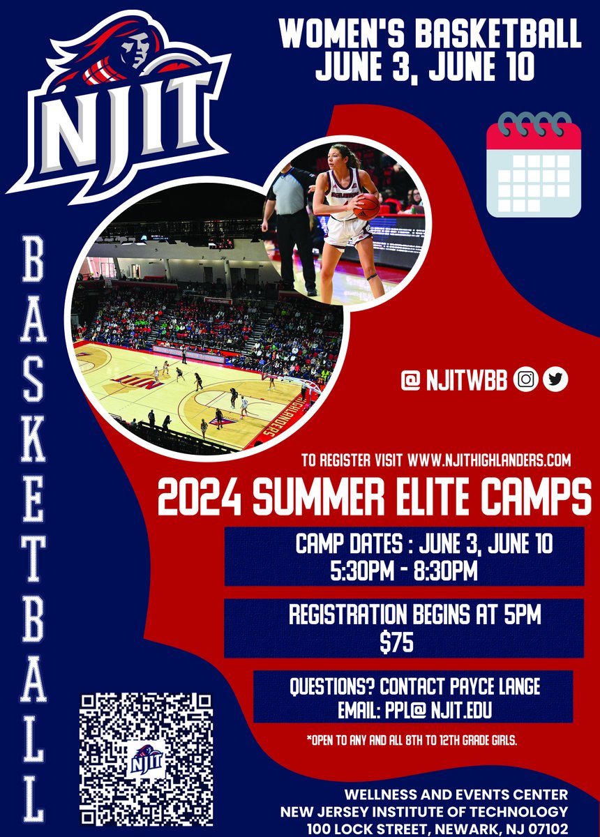 🚨𝐂𝐀𝐌𝐏 𝐒𝐙𝐍🚨

Excited to announce our 2⃣0⃣2⃣4⃣ Summer Elite Camp Slate for the Month of June ⤵️

⚔️June 3
⚔️June 10

We can't wait to see everyone compete at a high level‼️

Register Today ➡️ tinyurl.com/yr7dehjf

#RollTech ⚔️