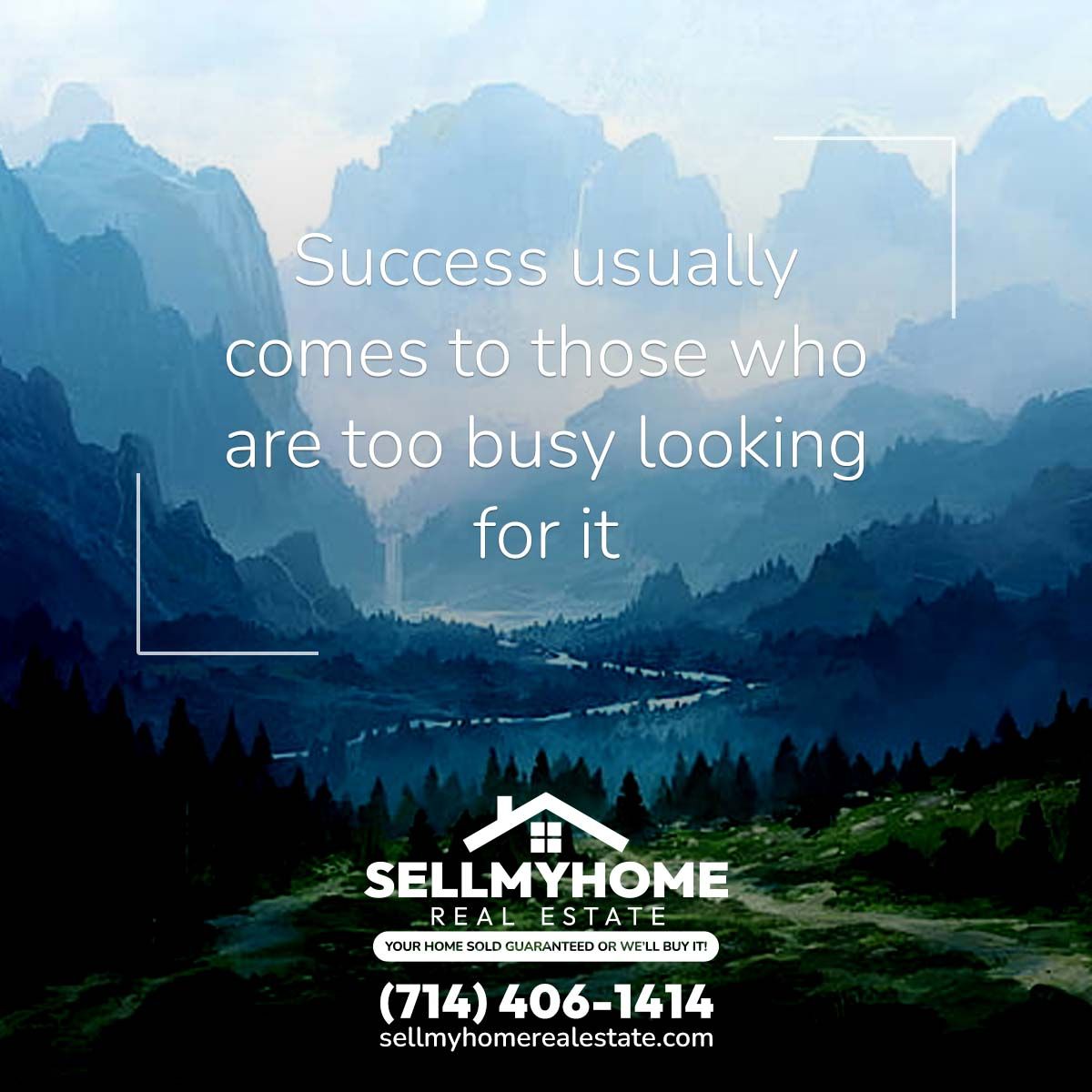 Success usually comes to those who are busy looking for it.

#realestate #realestateagent #realtor #orangecounty #sellmyhome #motivationalmonday