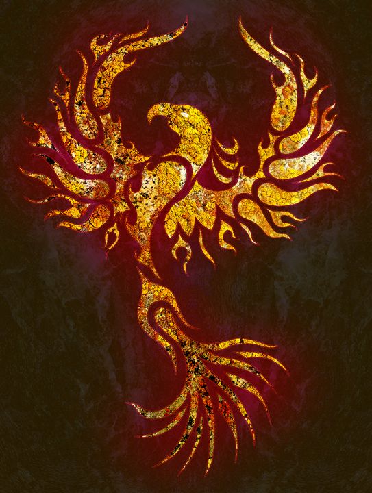 Art of the Day: 'Fiery Phoenix'. Buy at: ArtPal.com/robertjball?i=…