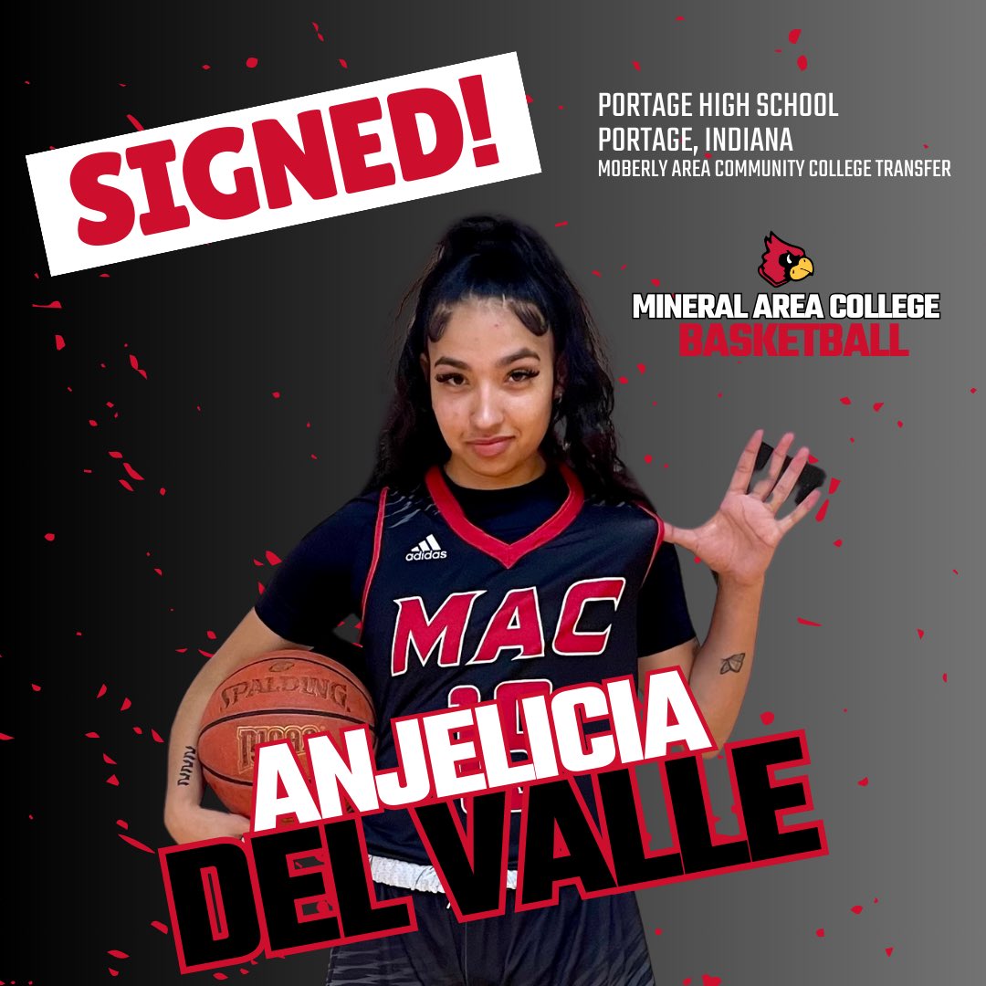 cardswomenbball's tweet photo. Welcome newest signee transferring in to MAC Nation, Anjelicia Del Valle, from Portage, IN! Big things coming in with this kid! #macfam @coachB_macwbb @CarrieShephard4 @MAC_Cards https://t.co/9MXesMESCM