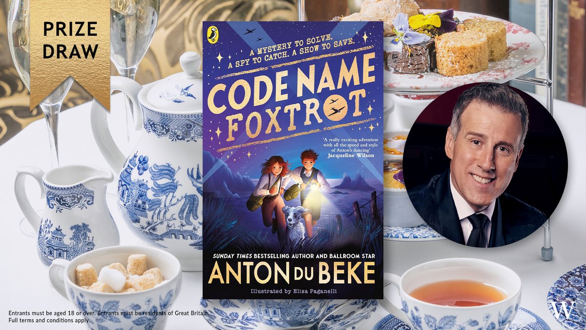 A mystery to solve. A spy to catch. A show to save... Win an afternoon tea for two adults and two children in London with @TheAntonDuBeke! Details here: bit.ly/3UXYfWQ