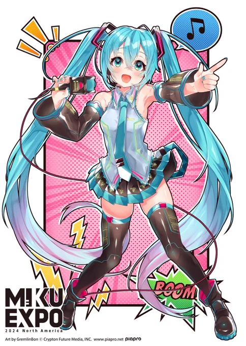 I am a freelance illustrator who loves Miku and FFXIV I am also one of the sub visual artists for Miku Expo NA 2024  