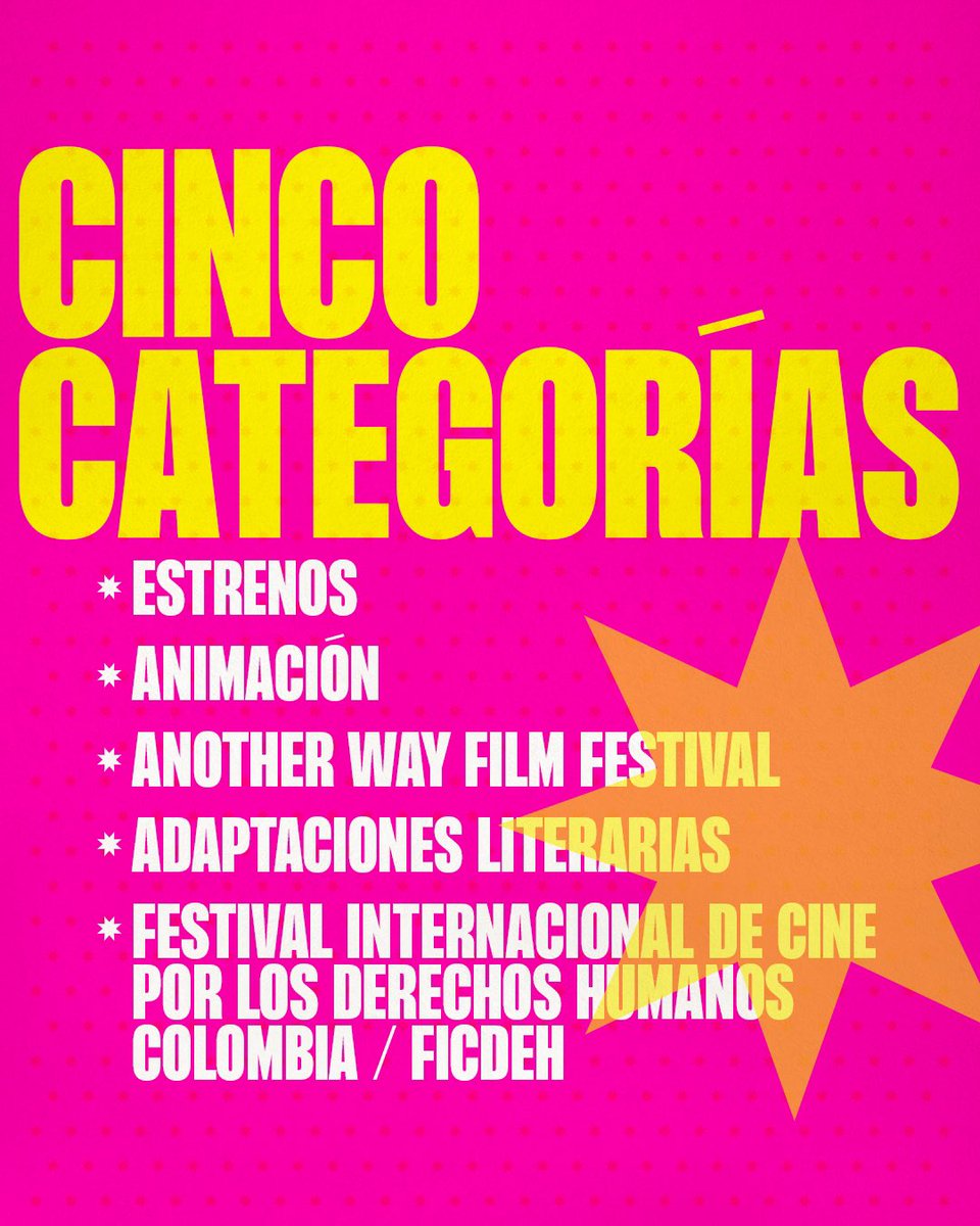 CinefolioLAT's tweet photo. #Colombia
Con el propósito de acercar el cine español al público colombiano, llega la 11° Muestra de Cine Español. 🎥🇪🇦 Una iniciativa de la Consejería Cultural y Científica de la @EmbajadaEspCol. 

✨ Del 22 de mayo al 2 de junio en diferentes ciudades del país. https://t.co/4s5gfWuCuY