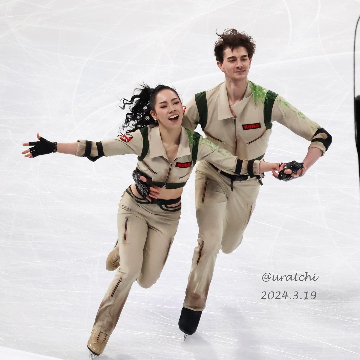 uratchi's tweet photo. Misato KOMATSUBARA / Tim KOLETO 🇯🇵
World Championships 2024
Official Practice
Mar 19, 2024 ②
Centre Belle
@miichan728
@Timkoleto
#teamkoko
#misatokomatsubara
#timkoleto
#小松原美里
#小松原尊 https://t.co/gVWDiT1J38