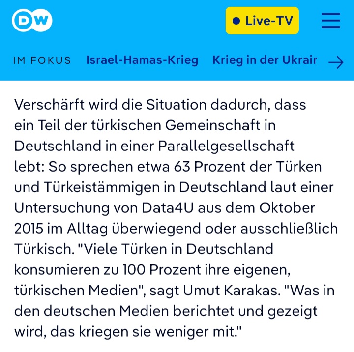 Niemand integriert sich in Deutschland..
dw.com/de/bundestagsw…