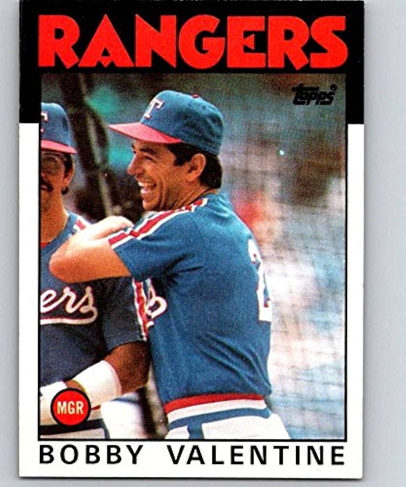 Happy 74 birthday to former Ranger manager Bobby Valentine.  Valentine managed Texas for 1,186 games from 1985 to 1992.  #StraightUpTx