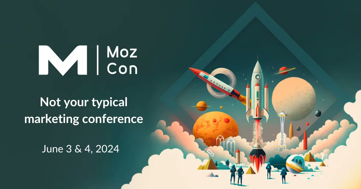 Excited to announce that I'll be attending MozCon this year on June 3-4! 🎉 I can't wait to dive deep into the latest SEO strategies and learn from leaders in the industry. Who else will be there? Let's connect and make this conference one to remember! #MozCon