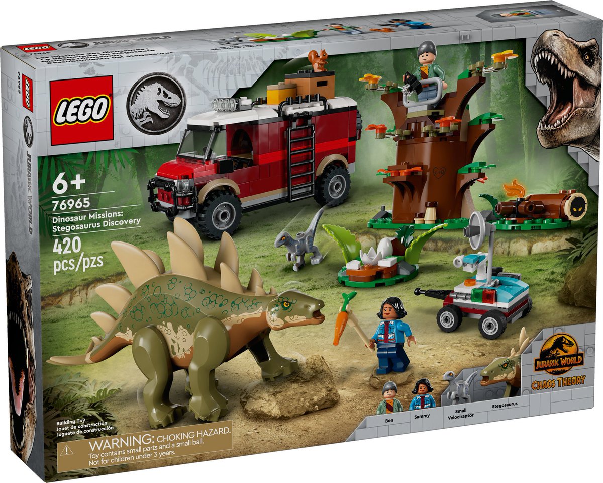 OH MY GOD YEEEESSSSS!!! We are finally getting Lego figures of the Allosaurus and stegosaurus!! And the logo absolutely great especially the Allosaurus. Definitely gonna be getting that one first.