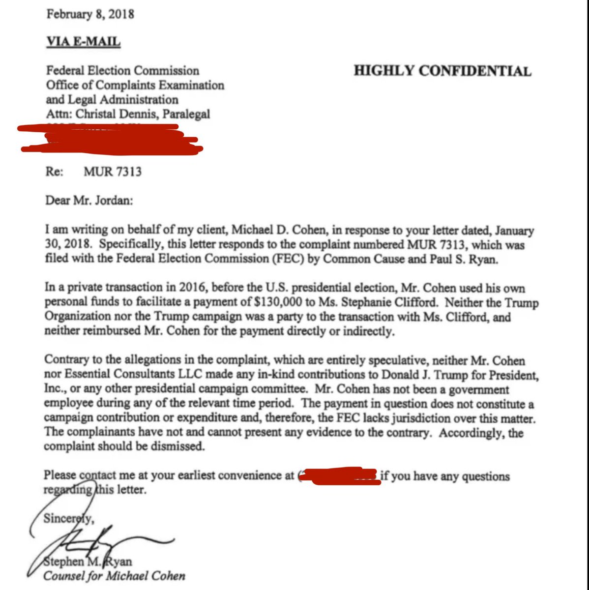 Donald Trump can't share this because of his Unconstitutional gag order. BUT WE CAN

Here’s proof of Michael Cohen being a lying piece of SH!T about his payment to Stormy

IT WOULD BE A SHAME IF WE MADE IT VIRAL ON 𝕏 

YOU KNOW EXACTLY WHAT TO DO 👇