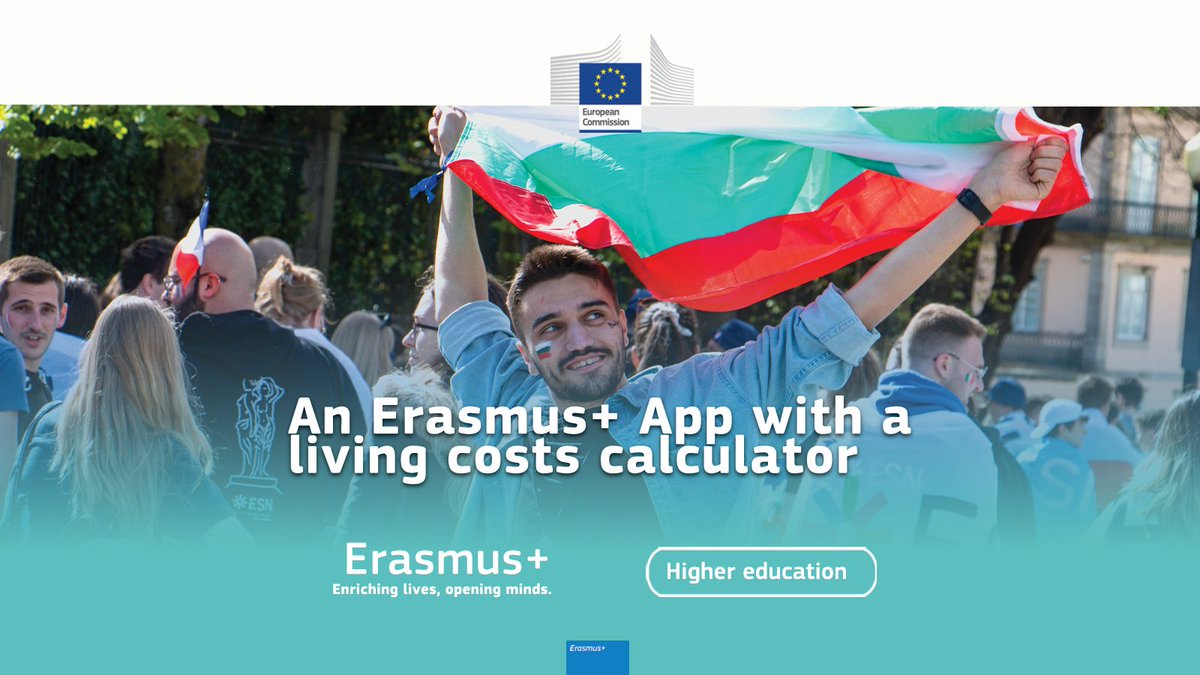 ESN_Int's tweet photo. Budgeting for an #ErasmusPlus can be tricky... 💰
📱 The #ErasmusApp living cost calculator compares expenses between different destinations. Use the calculator in the app or visit https://t.co/DHBYKkAUWW
@EU_Commission https://t.co/6Qn9pJarzI
