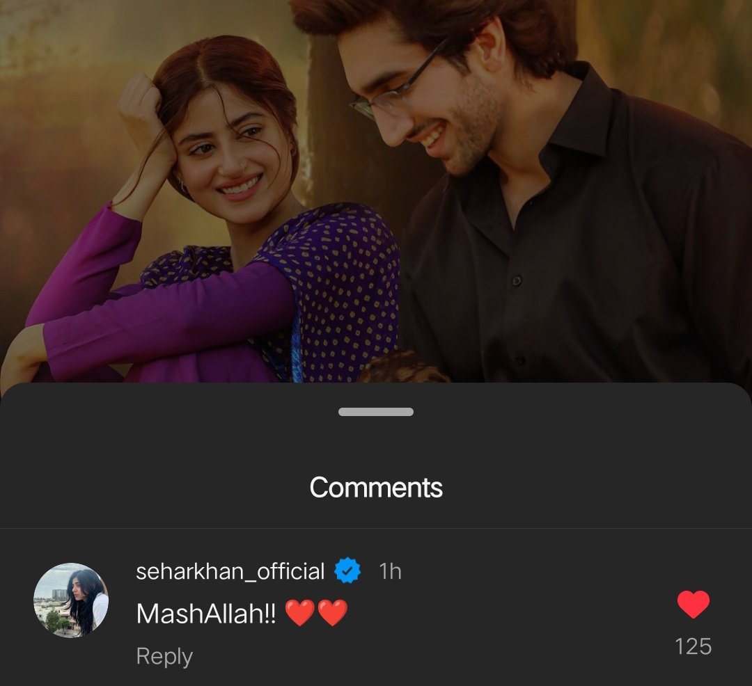 sehar has always been so supportive of hamza and his craft. hypes him like no other co-star of his ever has 🥹 fav besties for a reason 💗

#seharkhan #hamzasohail