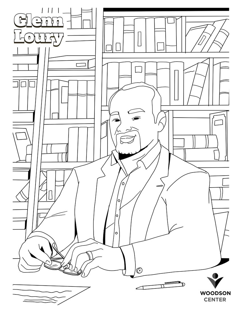 @GlennLoury Congratulations, Glenn!

The @ABPositiveFilms  team (i.e. the talented Anthony Morris) was proud to immortalize you in this coloring page for @WoodsonCenter 's curriculum.