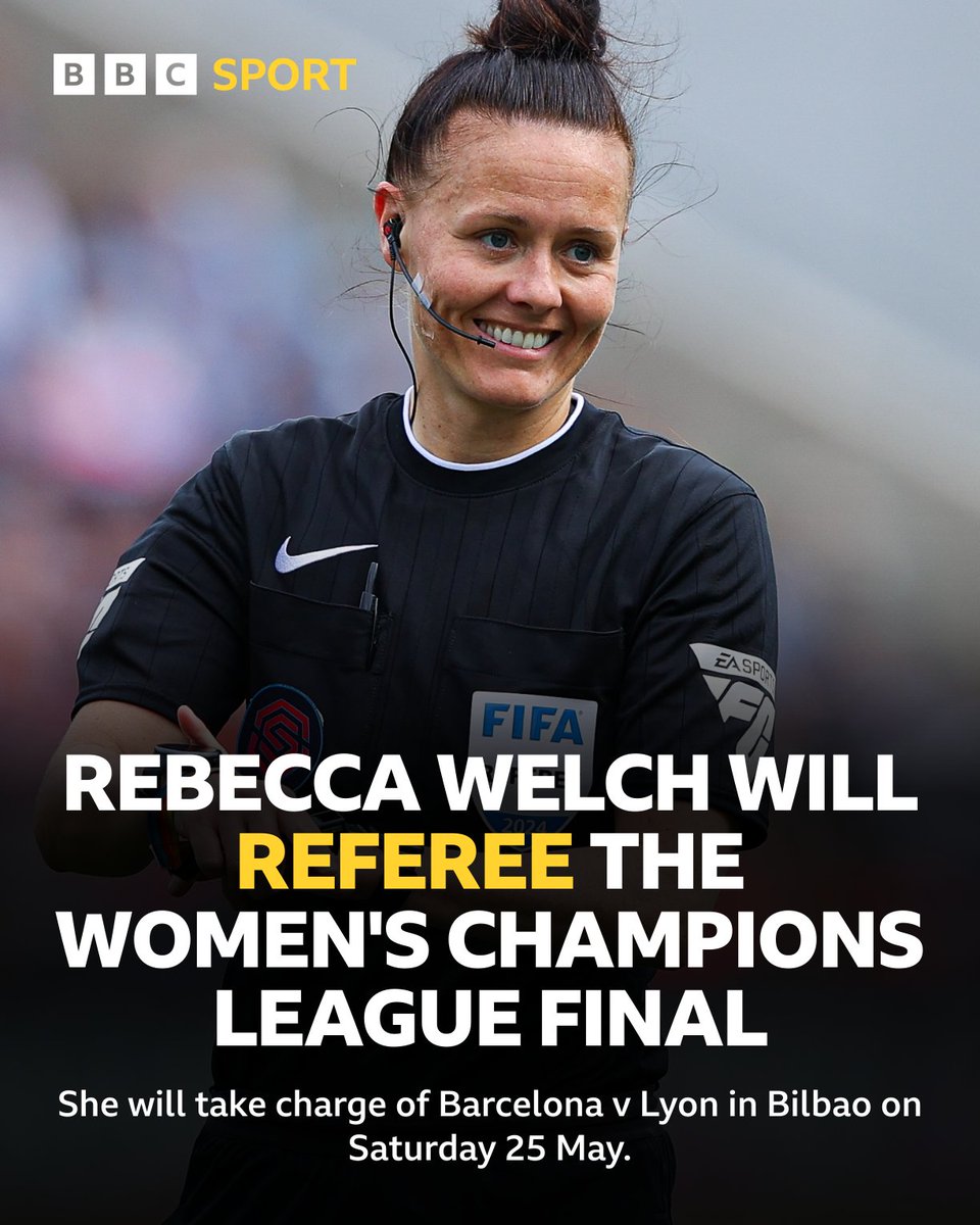 She made history earlier this season when becoming the first woman to referee a Premier League game. 

Full story: bbc.co.uk/sport/football…