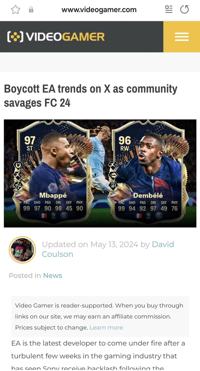 BuyUTCoinsX's tweet photo. We have a mountain to climb yet... but nice to see a wave of change starting to appear in the distance. Keep up the good work with #boycottEA articles are starting to be published. Lets hope some of the big boys pick up on this.

👏🏼 https://t.co/UWgzw2oF6t