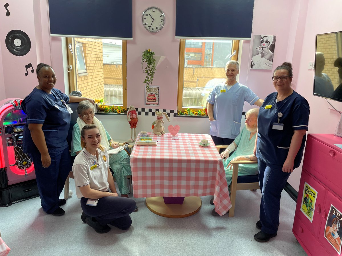 This #DementiaAwarenessWeek we’d like to highlight the incredible staff on the Harborne Ward at Queen Elizabeth Hospital Birmingham. We have helped fund the refurbishment of the patients’ day room, transforming it from a cold, clinical environment into a bright, welcoming space.