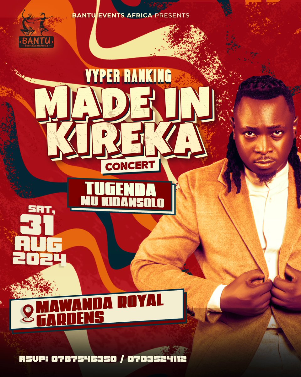 vyperranking's tweet photo. #TugendaMukidansolo #VyperRankingMadeinKireka31August https://t.co/RbQYuhKgKM