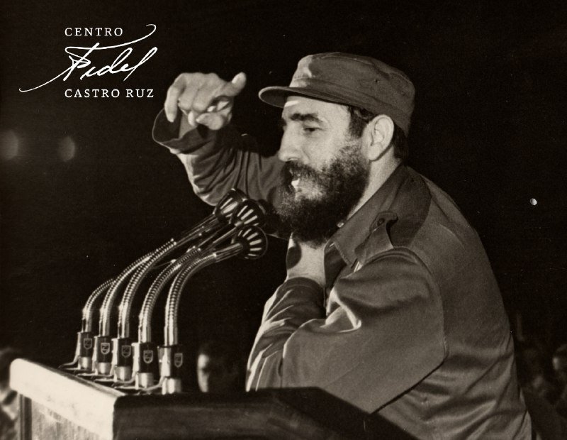 #Fidel:'Sé que el mundo no es perfecto; sé que el hombre a través de la historia ha encontrado pequeñas y grandes dificultades, pero la historia ha demostrado que estas dificultades no son importantes, porque la humanidad desde sus comienzos las ha resuelto (...)'.