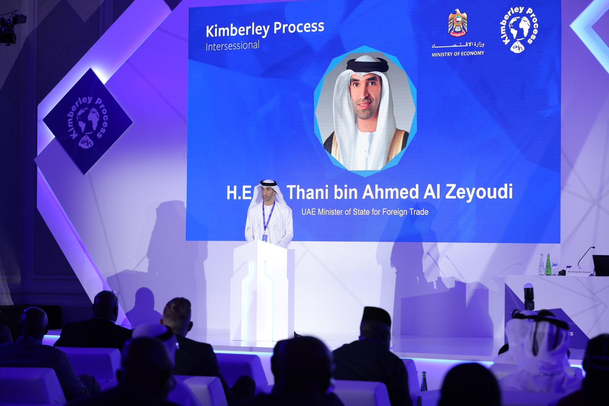 The #UAE has emerged as a leading hub for the trade in diamonds, with a value exceeding $38.3 billion in 2023 – an all-time high. As such, it is vital we work in collaboration with nations around the world to ensure the integrity and transparency of diamond supply chains.