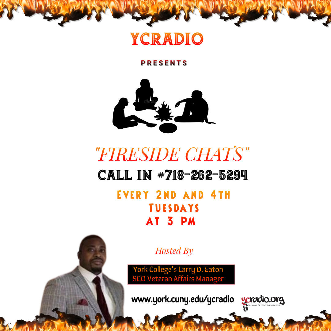 'Fireside Chats' with Larry Eaton, SCO Veterans Affairs Manager airs every 2nd and 4th Tuesday at 3PM on YCRadio!
#WeAreOneYork
#ycradio
#thevoiceoftodaysgeneration