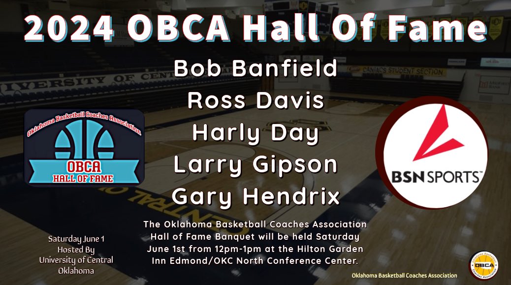 ‼️REMINDER‼️
Coaches don't forget to get sign up online to attend the Hall Of Fame Banquet and celebrate our 2024 Hall
Of Fame Class.