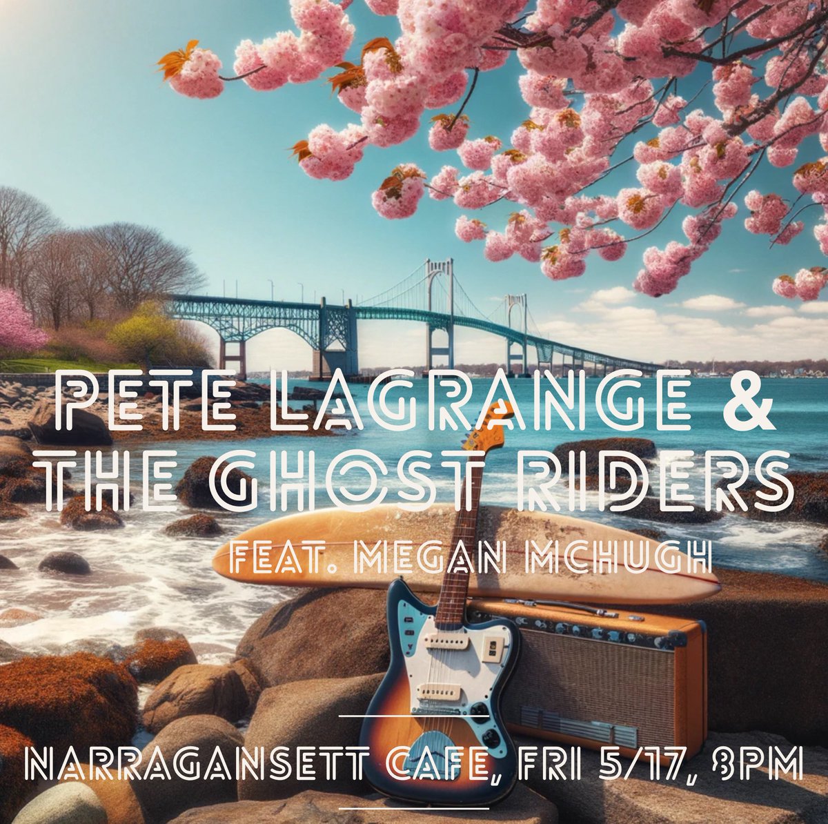 Pete LaGrange &amp; the Ghost Riders are back in action this Friday night from 8-11:30 pm at the Narragansett Cafe in Jamestown, RI!