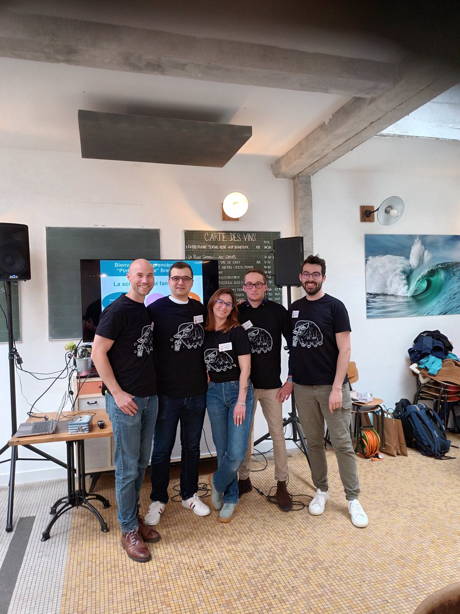 🤩 Pint of Science commence dans moins dans 1h !

🍻 On est prêt en tout cas aux Enracinés à vous recevoir

🚀 On compte sur vous pour cette soirée  #SF et #Fantastique ! 

#pint24 <a href="/pintofscienceFR/">Pint of Science FR</a> <a href="/pintsworld/">Pint of Science World</a> <a href="/UBO_UnivBrest/">UBO - Univ. Brest</a>
