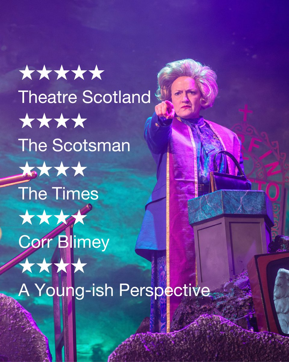 The first reviews of #MaggieAndMe are in and the stars are shining bright 🌟

🦸🌈 There’s trauma and triumph, coming of age and coming out in this stage adaptation of <a href="/Damian_Barr/">Damian Barr</a>’s memoir. Can Damian survive his past again, find his voice &amp; finally tell his story?

BOOK NOW 👇