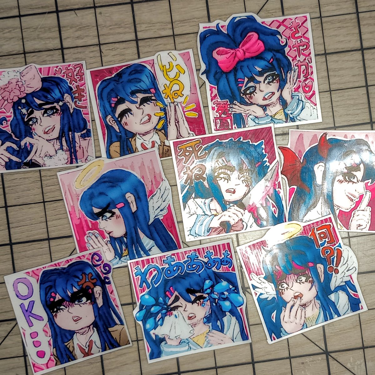 SayakaZine's tweet photo. 💿🎀 PREVIEWS 🎀💿

Ever needed an additionally adorable way to express yourself? Maybe all you need are our new emote stickers, available in their own bundle, the Sayaka stickers bundle, and our all stickers bundle!

🛒 https://t.co/nMUUfMuN6J https://t.co/Pr5uoMVMkx