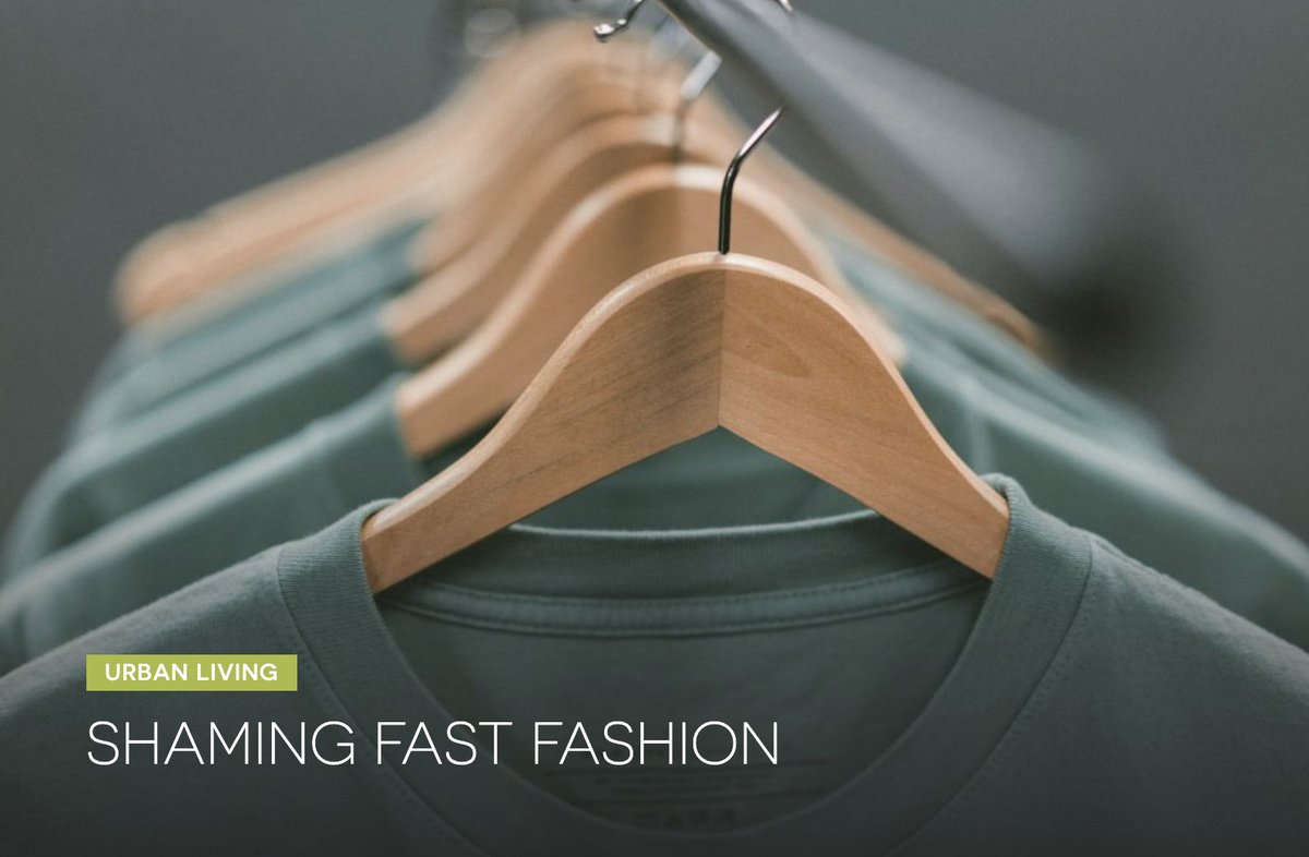 SHAMING FAST FASHION Written by John Wood 
What can we do about fast fashion, given its profit margins and popularity? Could the fashion system deliver greener fun if it were to develop its more performative side? ... Read more: sublimemagazine.com/shaming-fast-f…

#fastfashion
