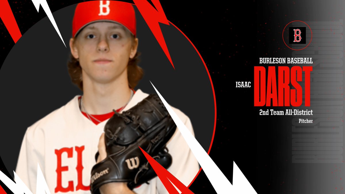Congrats to Isaac Darst: 2nd Team All-District- Pitcher
