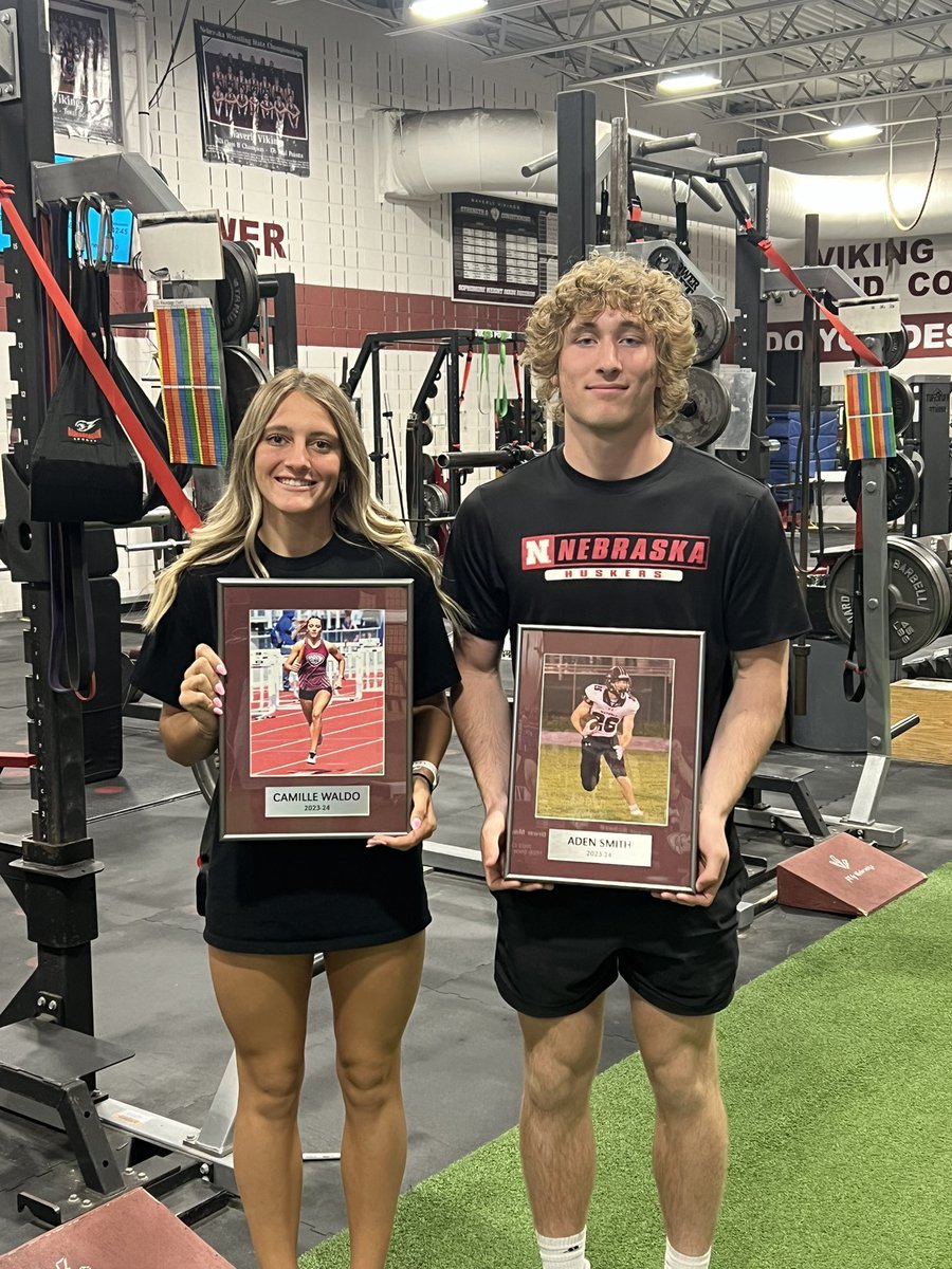 Congratulations to <a href="/_millie_waldo/">millie</a> and <a href="/aden_smith8/">Aden Smith</a>  They are your 2023/24 Lifters of the Year.  A lot of hard work and dedication went into earning this award!  #HardWorkPaysOff