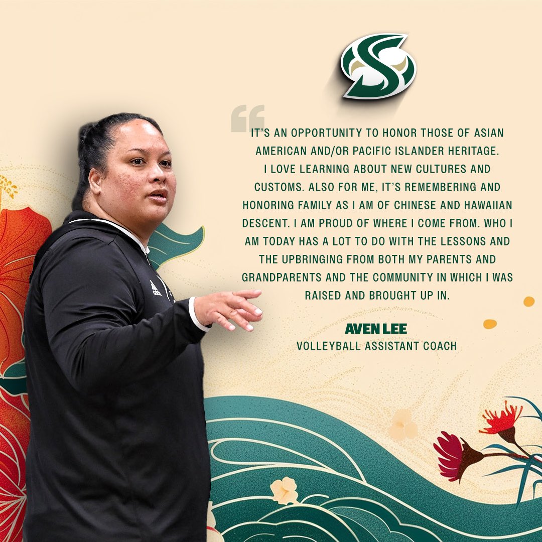 What AAPI Heritage Month means to Aven Lee, @SacStateVB Assistant Coach✨ #StingersUp | #AAPIHeritageMonth