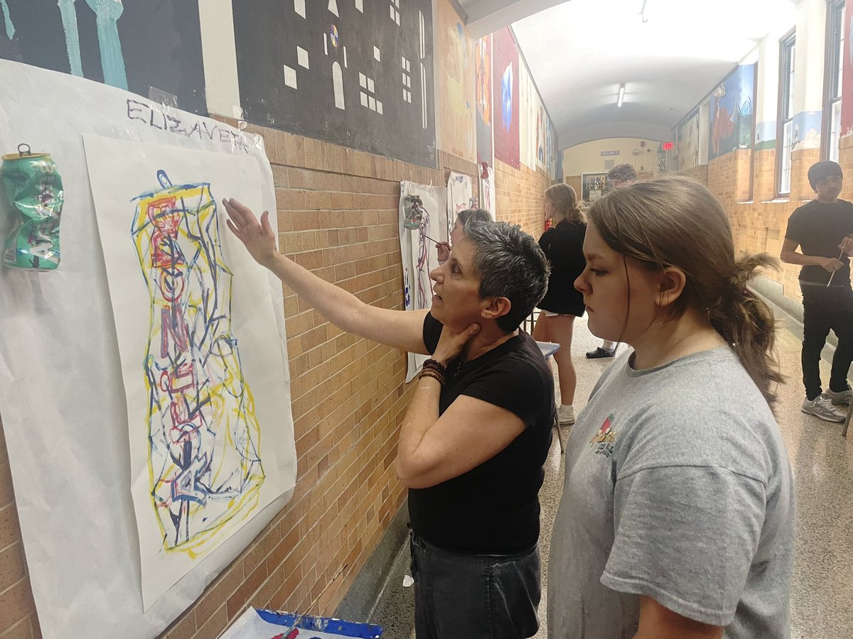 Students in Drawing and Painting I engaged in practicing Realism as they paint and consider shadows, angles, colors and much more! <a href="/johnfalino1/">Dr. John Falino</a>