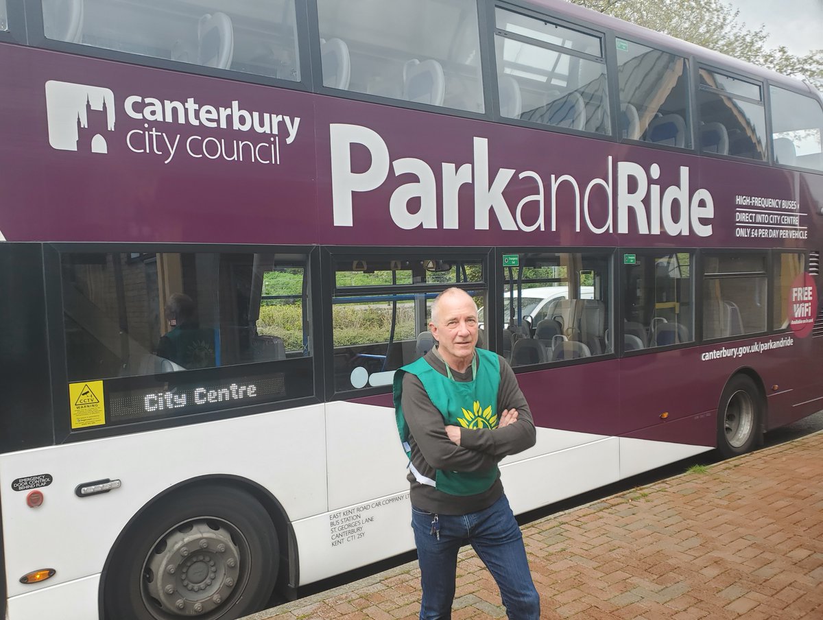 WhitGreens's tweet image. Green Party slams new @canterburycc Park and Ride scheme as an expensive fiasco.  kentonline.co.uk/canterbury/new…