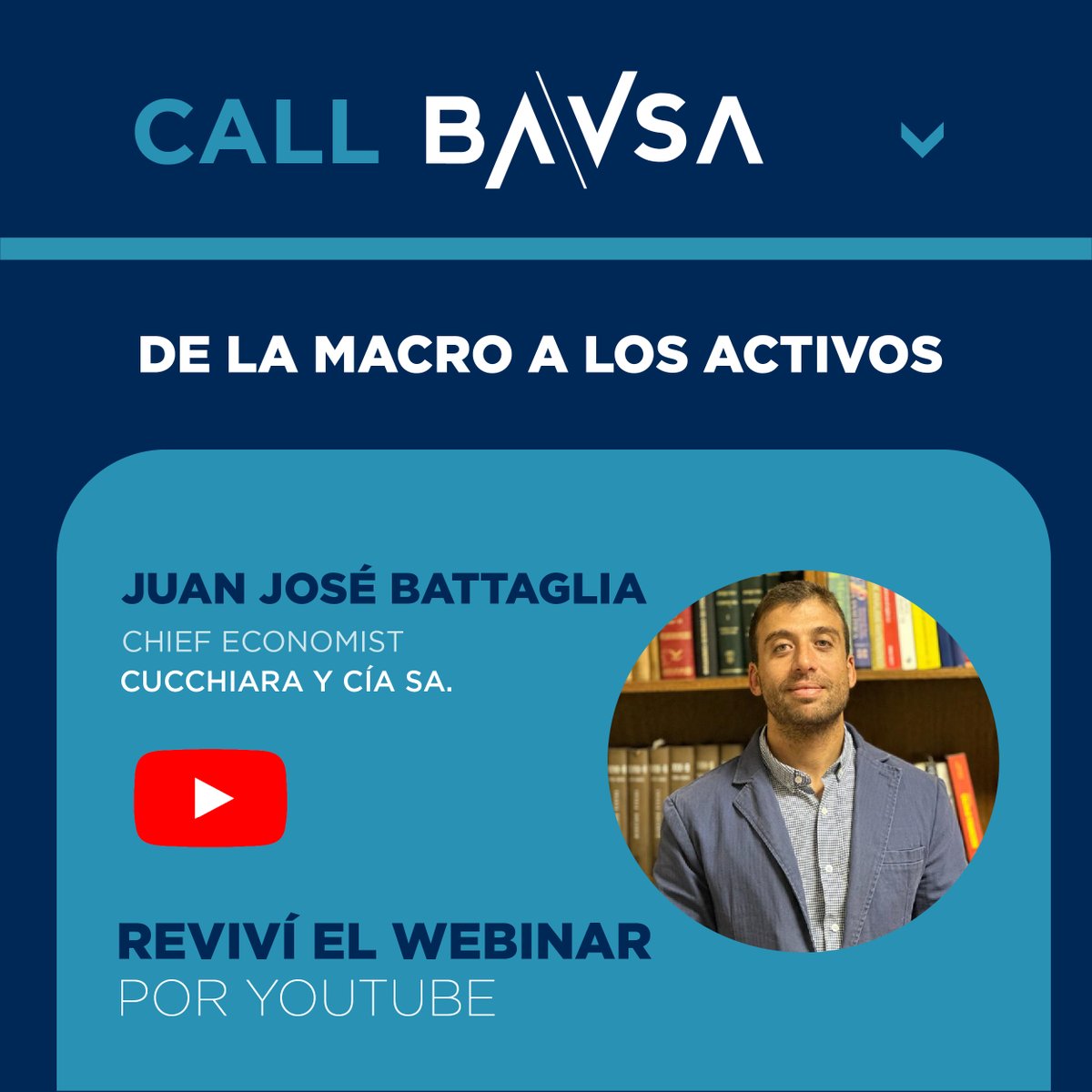 #CallBavsa

Accedé a la grabación de YouTube: lnkd.in/gKbJRhxS