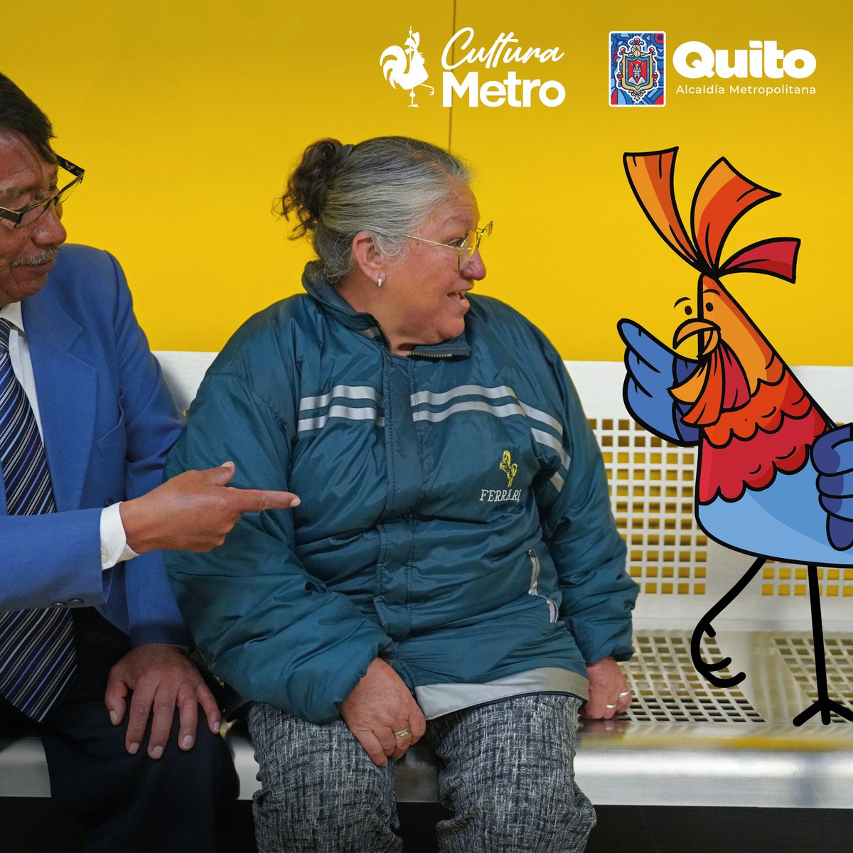 🚇 #ElMetroDeQuitoRenace | 05h30 Buenos días Quito 👋. Pasamos por aquí para recordarte que todos formamos parte del Metro de Quito y con tu ayuda y compromiso construimos un medio de transporte seguro y de calidad. #CulturaMetro #QuitoRenace