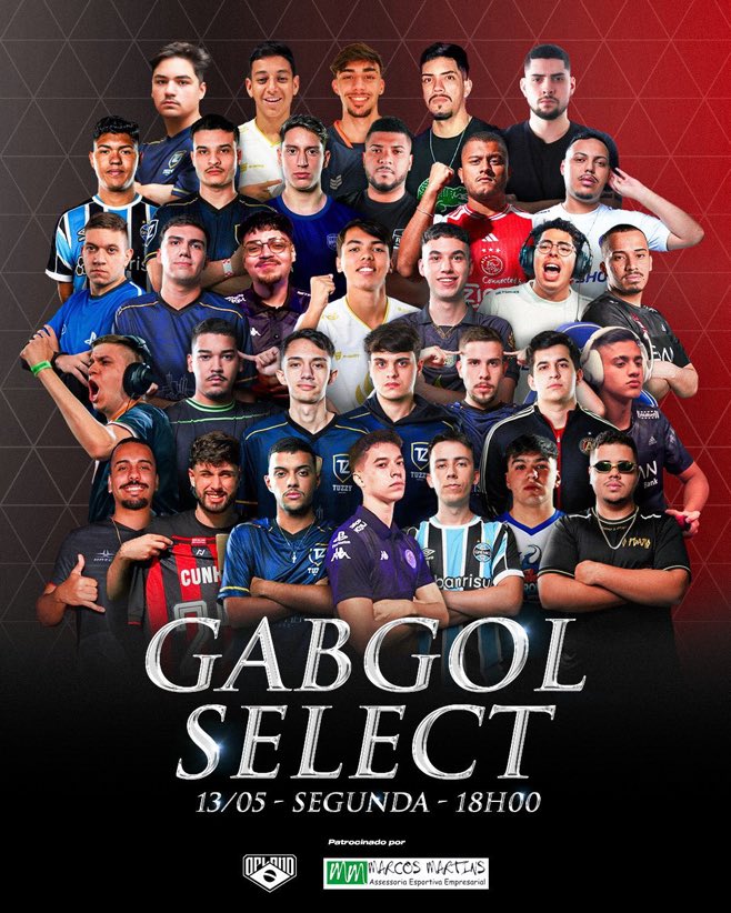 gabgol select hoje a partir das 19:00 ✅

vai passar na minha twitch e na do gabgol!!!
obrigado pelo convite <a href="/_gabgol7/">u wouldnt get it</a> <a href="/GABGOLCUP/">GABGOL CUP</a> 

twitch.tv/gabgol7

twitch.tv/alabinha_