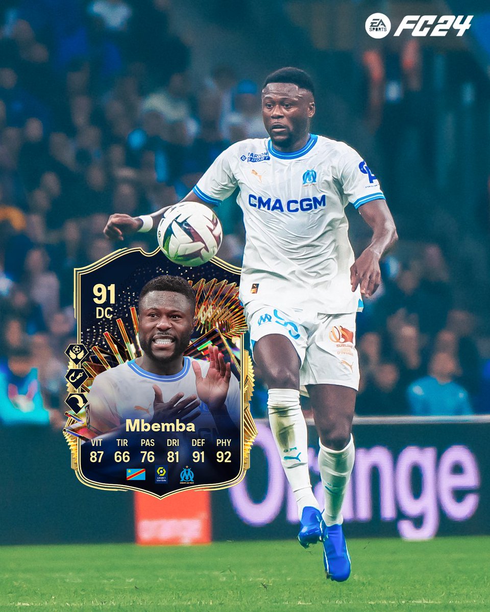 OM_eSport 🎮 (@om_esport_) on Twitter photo Chancel Mbemba fait lui aussi partie de la #TOTS Ligue 1 Uber Eats 😍
Débloquez son élément #TOTS dès maintenant via les Défis Création d’Équipe sur #FC24 🎮<a href="/easportsfcfr/">EA SPORTS FC France</a> Chancel Mbemba fait lui aussi partie de la #TOTS Ligue 1 Uber Eats 😍
Débloquez son élément #TOTS dès maintenant via les Défis Création d’Équipe sur #FC24 🎮<a href="/easportsfcfr/">EA SPORTS FC France</a>