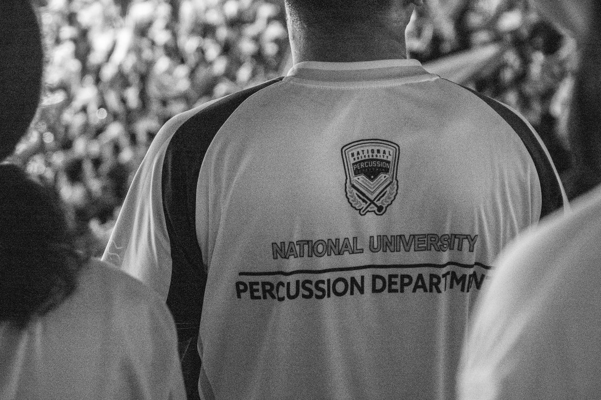 helloryleh's tweet photo. National University Percussion Department 💛💙 GAME 1, NU🐶 VS UST🐯
#UAAPSeason86 
#NUPD
#NUCS

ctto: Joshua Spencer Diasanta https://t.co/pl9rJkOqw9