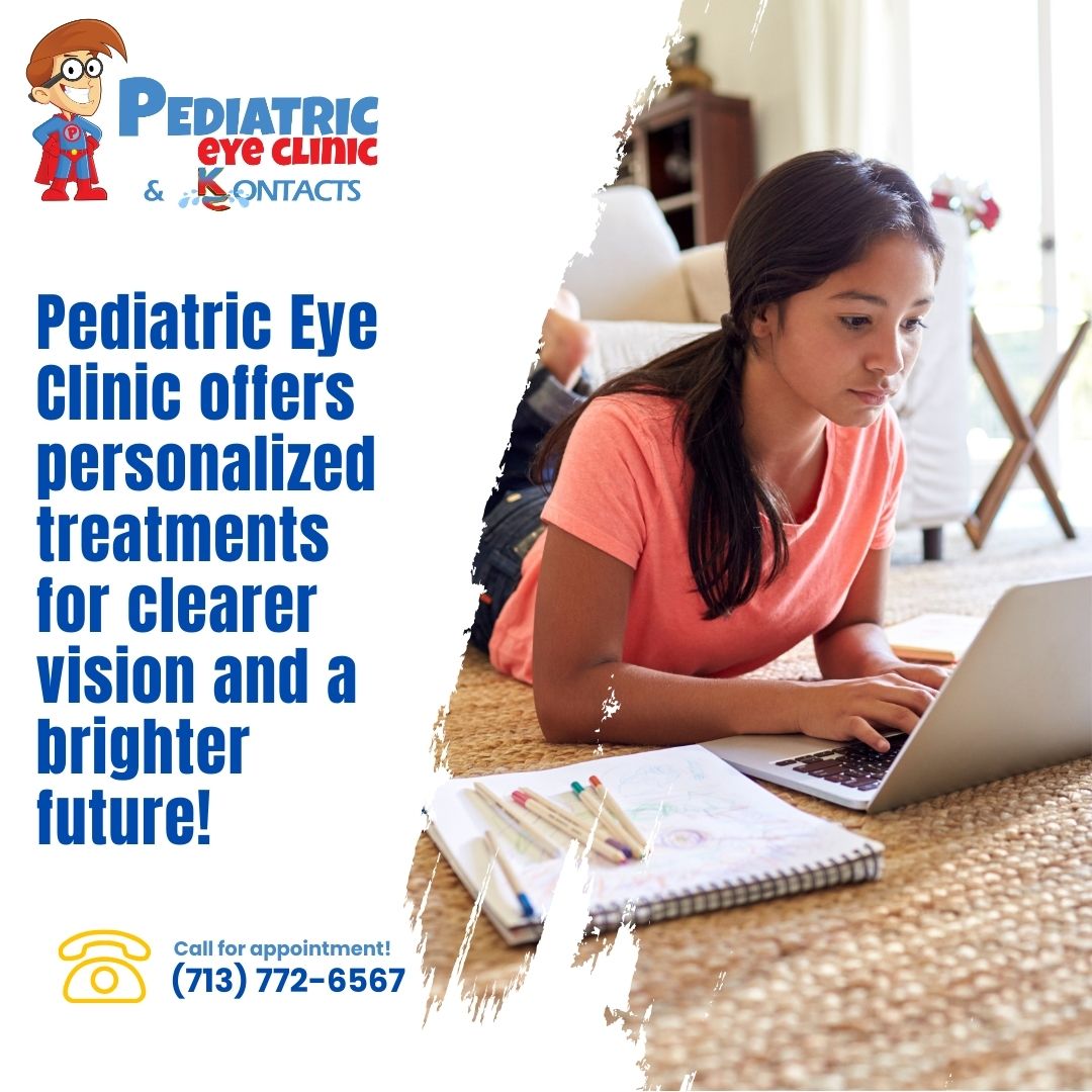 Myopia doesn't have to hold you back. Pediatric Eye Clinic offers personalized treatments for clearer vision and a brighter future! 👁️📚 

Call for appointment! 📞 (713) 772-6567
👉 pediatriceyeclinic.com
📍6510 Hillcroft Street, Suite 300, Houston TX

#MyopiaSolution #Ped ...