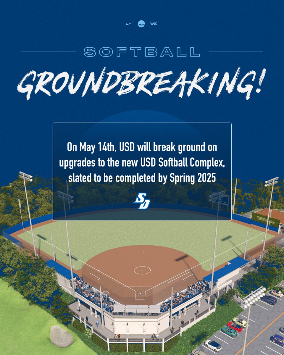 A new 𝙚𝙧𝙖 of USD Softball ✨

We are proud to officially announce the future home of your Toreros ⤵️

📰: bit.ly/4dDhsV2

#GoToreros #BetterTogether