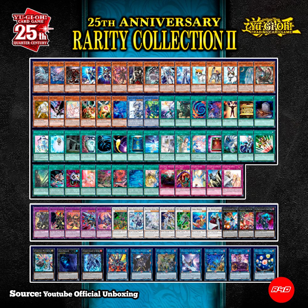 Cards revealed in 25th Anniversary Rarity Collection II #YuGiOh # #TCG #MasterDuel Cards revealed in 25th Anniversary Rarity Collection II #YuGiOh # #TCG #MasterDuel