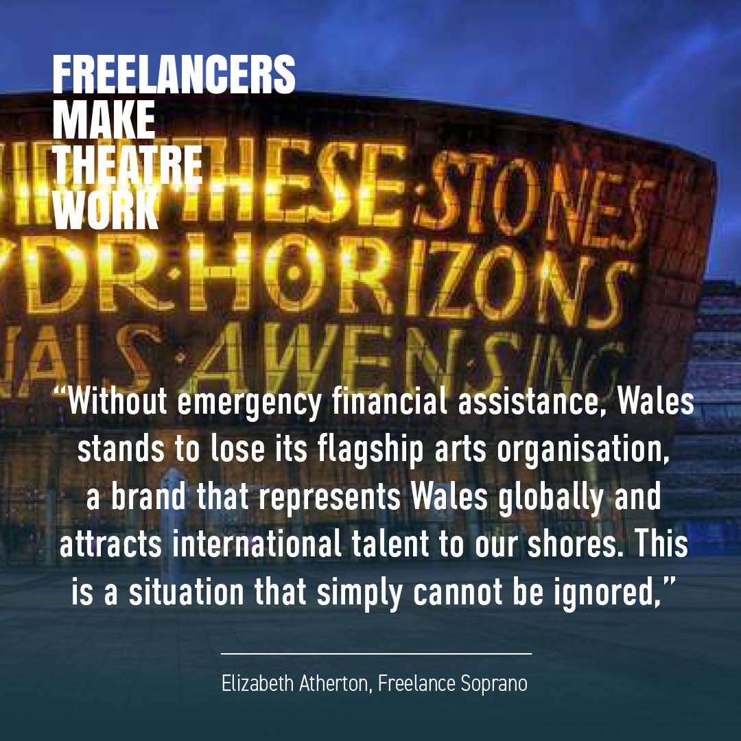 Funding cuts imposed by England are putting the global status of Wales as the “land of song” at risk. thestage.co.uk/news/michael-s… Read the full statement by Elizabeth Atherton which has been signed by 176 arts figures here x.com/elizathertonso… #FreelancersMakeTheatreWork
