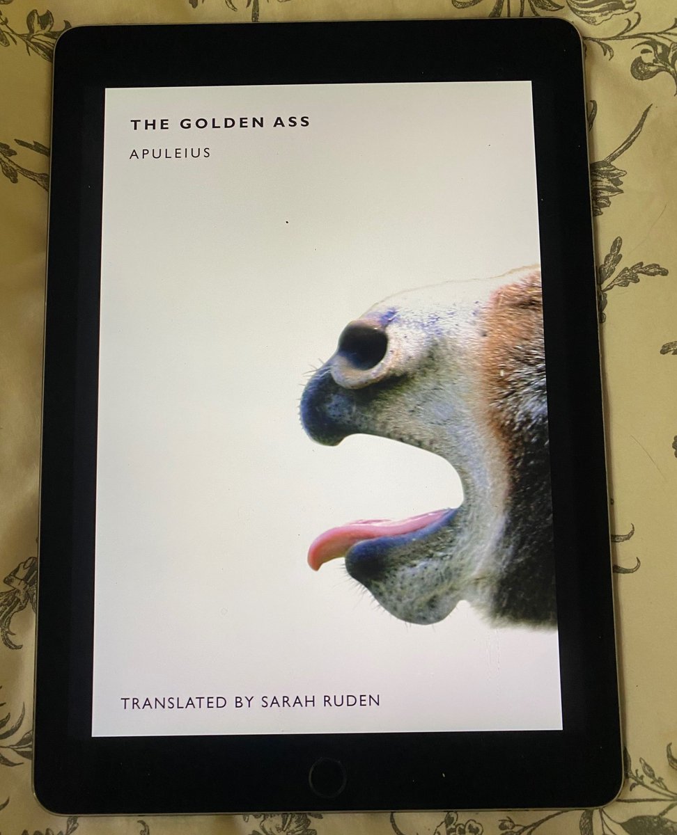 In our latest Patreon episode we mentioned tales of bandits and referenced this brilliant translation of Apuleius' The Golden Ass by Sarah Ruden. We recommend this wild novel of a young man turned into a donkey who wanders the ancient world. Listen here: bit.ly/AHFGPatreon