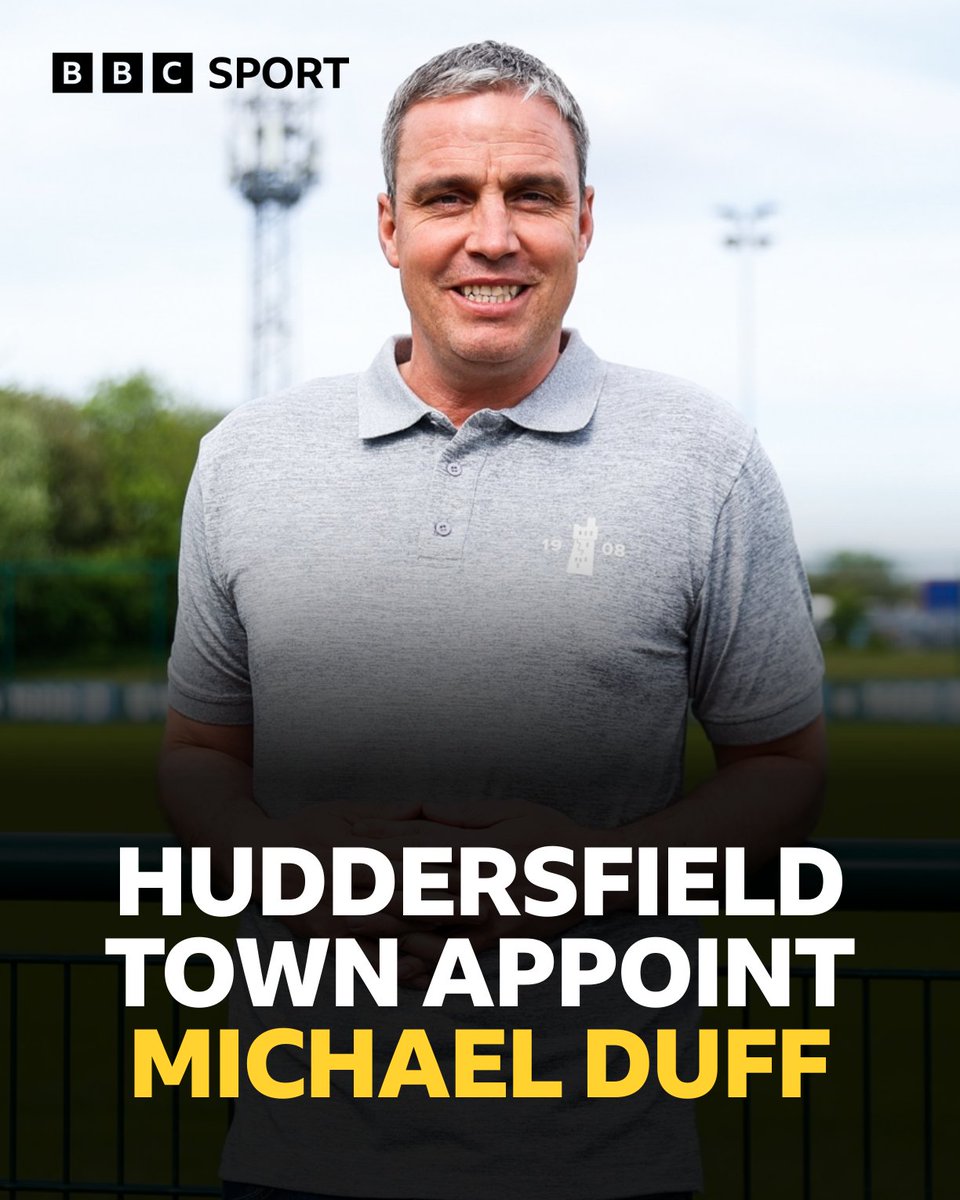 Huddersfield Town have appointed Michael Duff as their new head coach.

The former Barnsley, Cheltenham and Swansea boss has signed a three-year deal with the club.

#HTAFC | #BBCFootball | #BBCEFL
