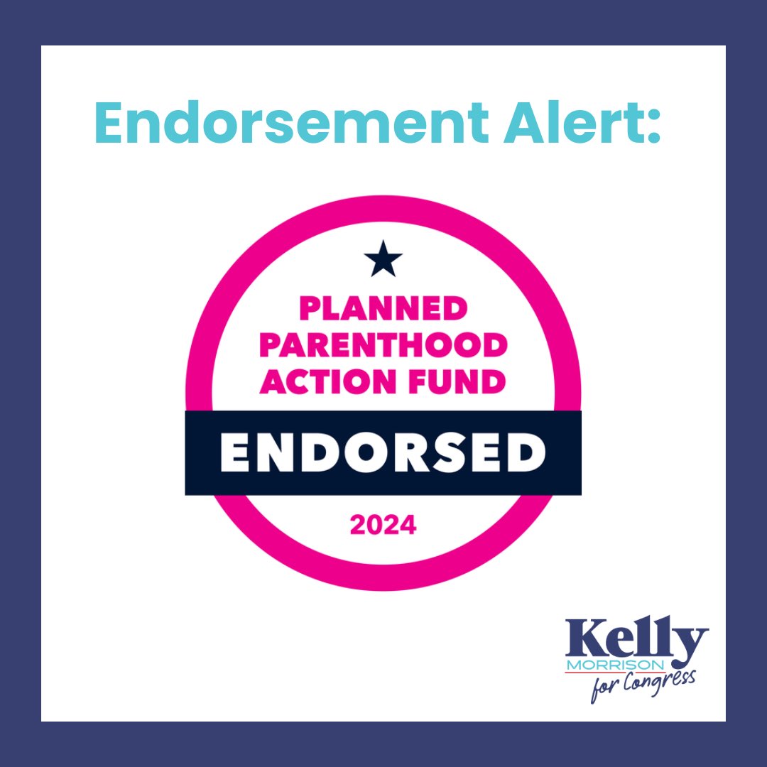 As an OB-GYN, I know firsthand that the effort to protect access to reproductive healthcare in America is more important than ever. I’m proud our campaign is endorsed by @PPact as we stand together to protect women’s health. Thank you for your support! #KellyForCongress #MN03