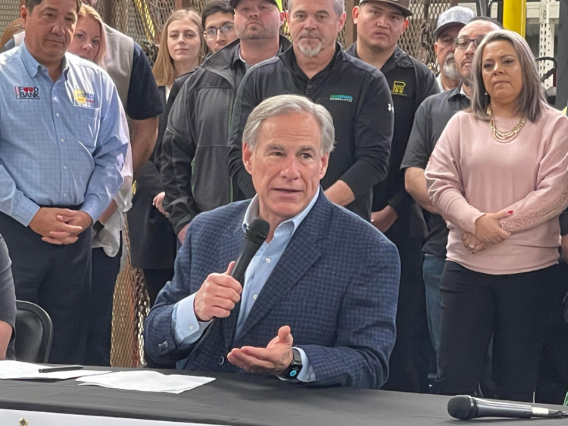 JeremySWallace's tweet photo. "You’ll be shocked to hear this, but it’s not me that’s responsible for this," @GovAbbott  said about school budget problems around Texas.

Even though he tied extra funding for schools last year to a voucher plan that couldn't pass, Abbott points the finger at feds &amp; schools. https://t.co/5PTCJmuVXc