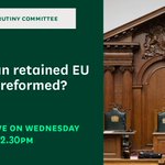 Photo by EU Scrutiny Committee (@CommonsEU)